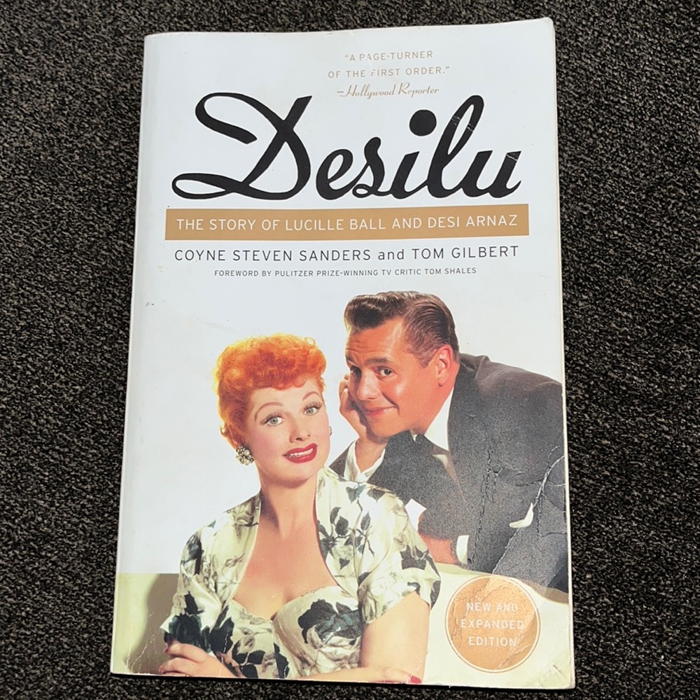 I love Lucy Book ( the story of Lucille ball and desi Arnaz)